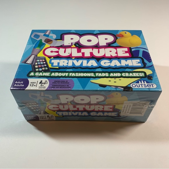 NIB Outset pop Culture Trivia game - Picture 1 of 7